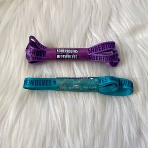 Animal Jam team shoe laces